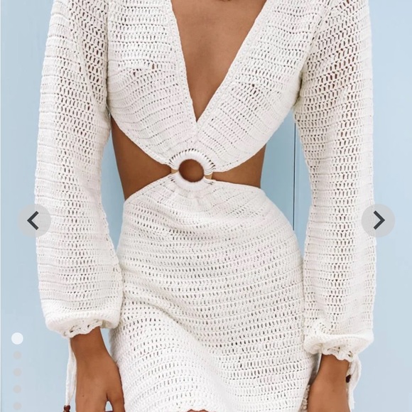 Beginning boutique - Cleo crochet dress - Picture 3 of 3